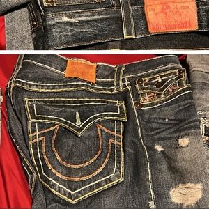 True religion Ricky super t size 34x34